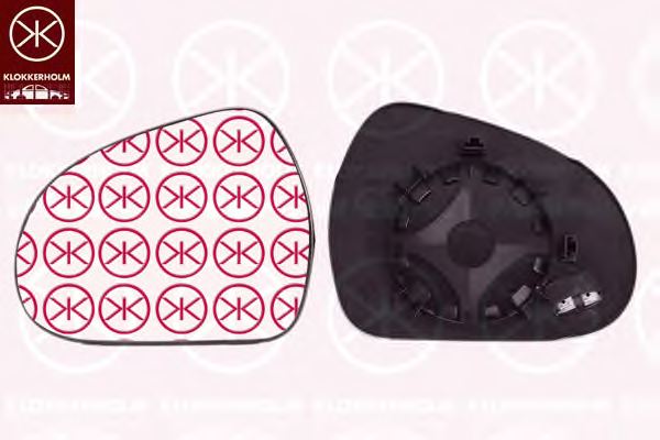 KLOKKERHOLM 55081064 Mirror Glass, outside mirror